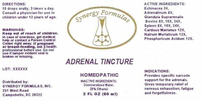 Adrenal Tincture (Syng0009 Adrenal Tincture 7 7 14)